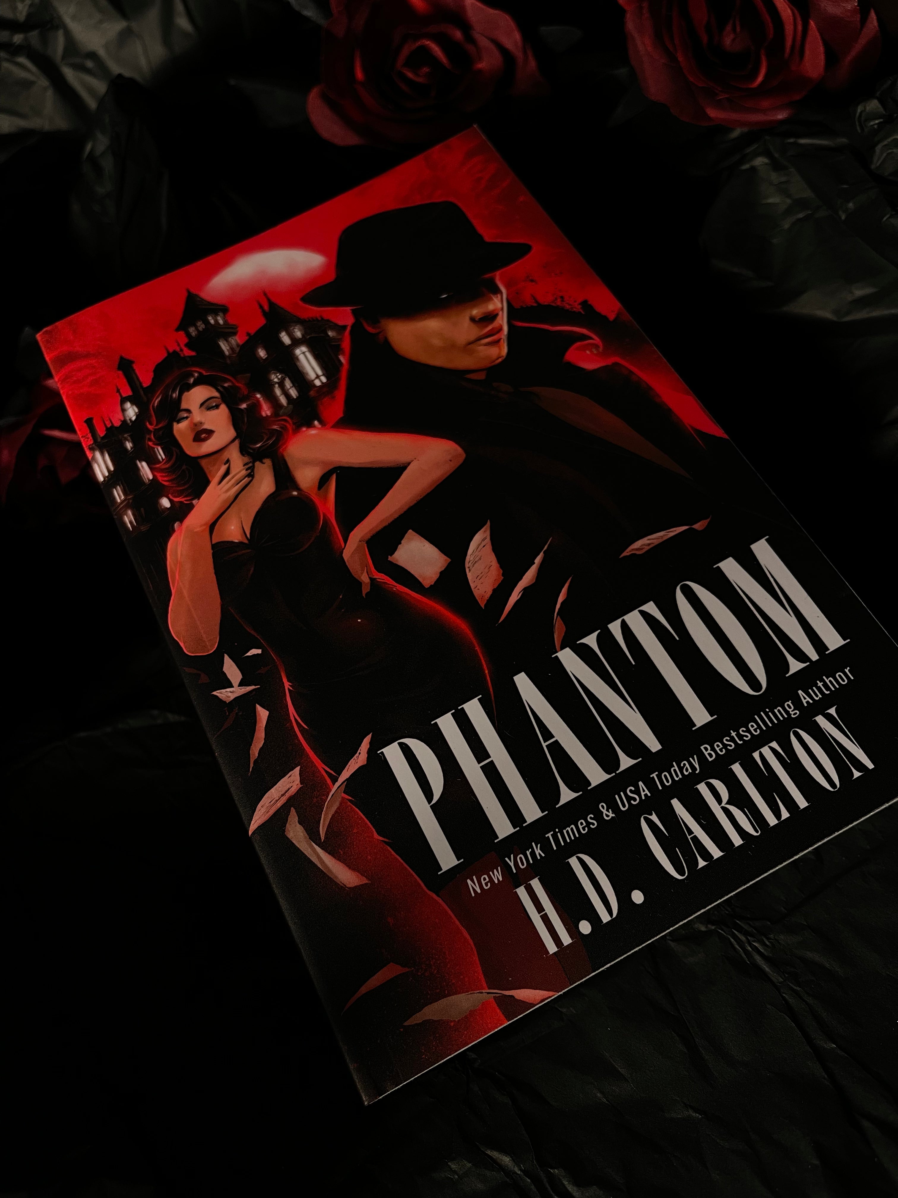 Phantom, av H.D. Carlton (pocketutgåva, engelsk utgåva)