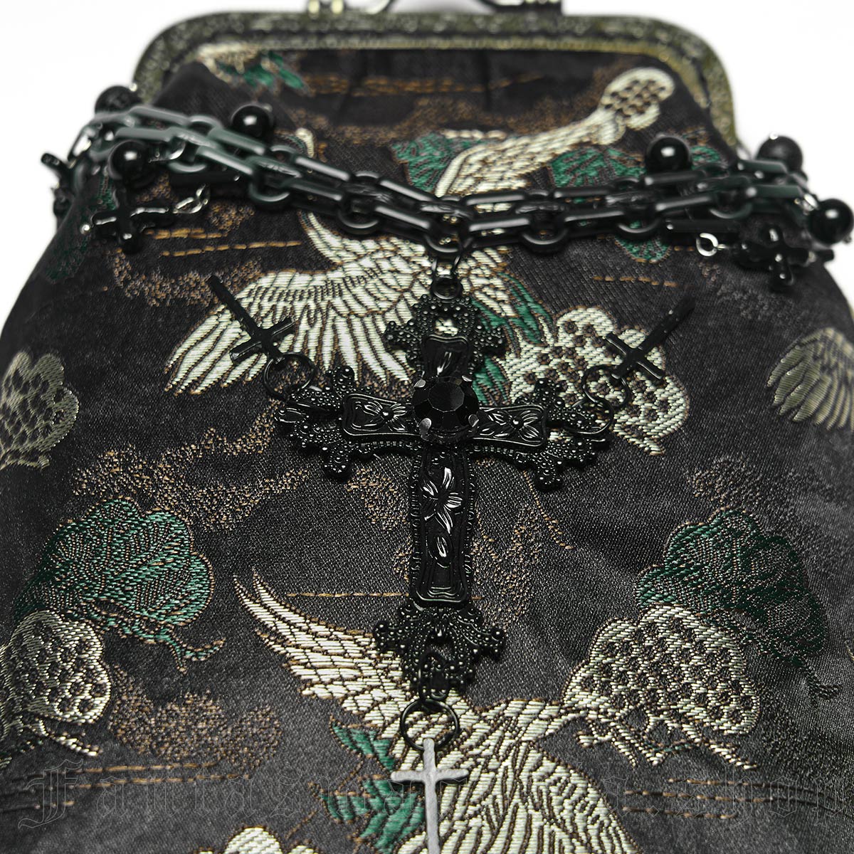 Crane Nocturne Purse - Purse - The Dark Rose Emporium