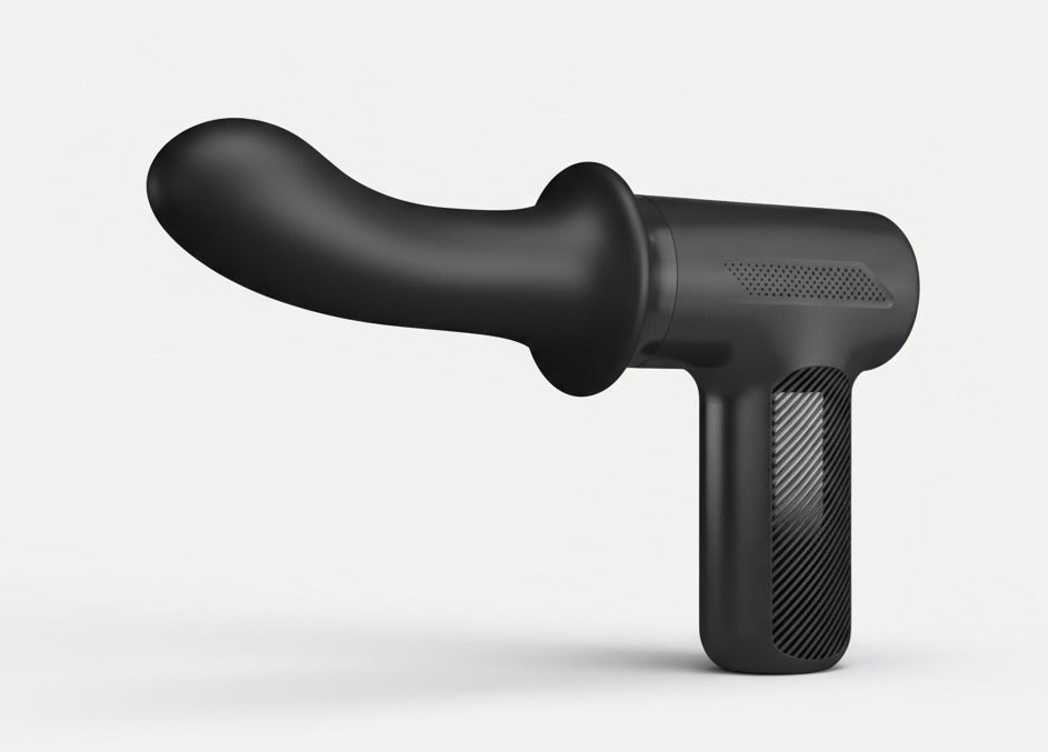 PRETTY LOVE - DJ DOCTOR MASSAGER 5 SETTINGS BLACK - Sex Toy - The Dark Rose Emporium