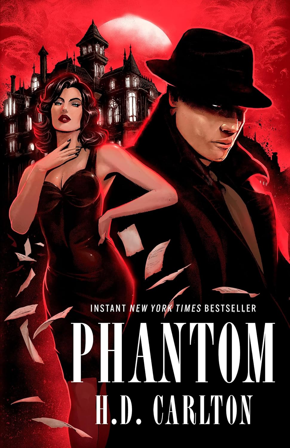 Phantom (Cat & Mouse 0), by H.D. Carlton (softback, english edition) - Book - The Dark Rose Emporium